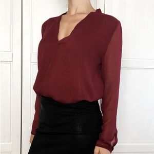 Banana Republic Surplice Blouse